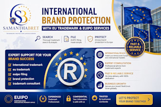 handle international brand protection with eu trademark euipo filing and search