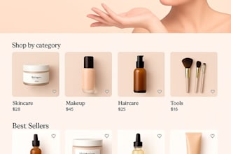 design website header, web slider, hero image, etsy shop, shopify store banner
