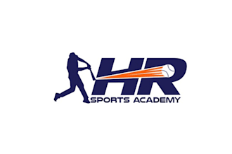 do masculine logo for hampton roads sports academy baseball
