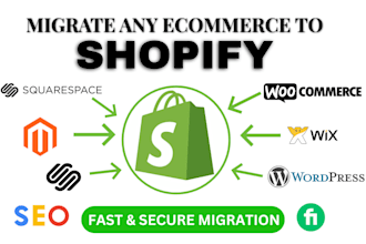migrate wordpress to shopify, woocommerce migration, wix to shopify migration