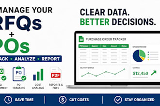 create organize and track your purchase orders
