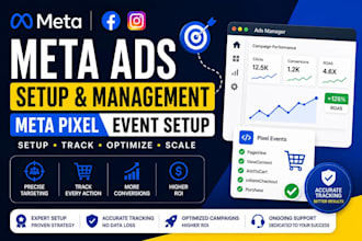 set up and manage meta ads with meta pixel event tracking