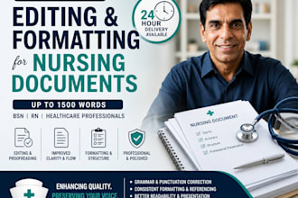professionally edit and format your bsn rn nursing document
