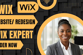 design or redesign wix website,wix ecommerce store,wix expert service,wix expert