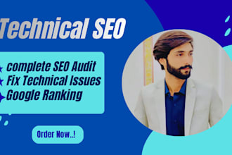 do technical SEO in depth and fix all the errors