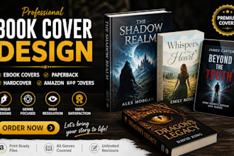 design book covers paperback hard cover ebook covers  amazon KDP covers