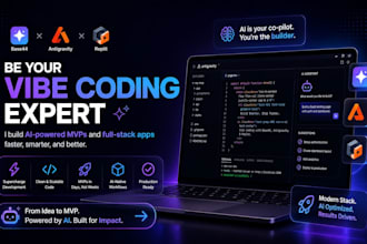 be your vibe coding expert using base44 antigravity and replit for ai mvp