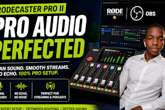 setup rodecaster pro ll with obs for clean professional streaming audio