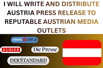 write and distribute austria press release to reputable austrian media outlets