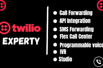 setup twilio flex and studio flow for inbound or outbound call