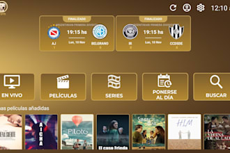 offer iptv app rebrand , and also add controlling panel