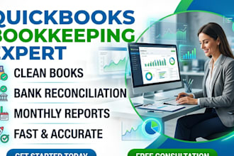 do quickbooks bookkeeping and cleanup