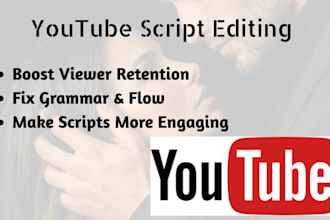 proofread and refine youtube automation scripts