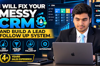 fix your messy CRM and build a lead follow up system
