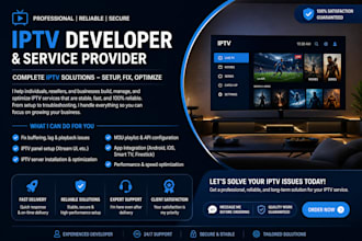 build high perfomance server using xtream ui, xui one, api setup, drm issue fix