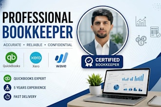 bookkeeping cleanup, catch up, and bank reconciliation in quickbooks online