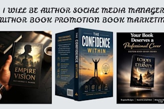 be author social media manager author book promotion book marketing