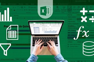 create professional excel spreadsheets, dashboards, formulas and automation