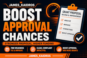 review and improve your grant proposal to boost approval chances