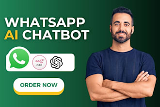 set up a professional whatsapp chatbot, automation system, auto reply bot