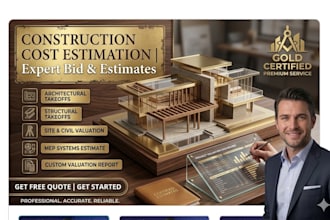 do construction estimate, material takeoff, cost estimation