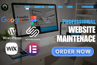 do website maintenance, wordpress maintenance, website support, fix wordpress