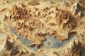 make a fantasy map for your dnd game