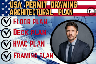provide licensed engineer permit ready drawing mep design