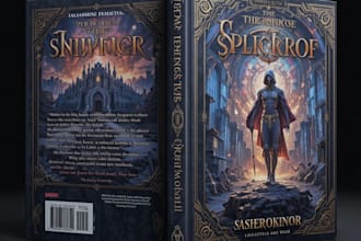 design fantasy, sci fi, horror and dystopian book cover art