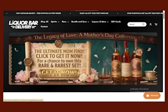 design wine shopify store wine website juice store beverages store liquor store