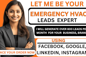 800 hvac leads hvac appointment setting leads home service, heating repair leads