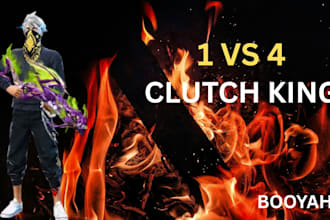 design viral gaming free fire youtube thumbnail in 2 hours