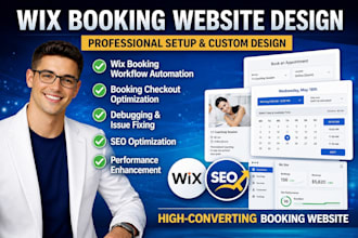 do wix booking workflow automation, booking checkout optimization, debugging,seo