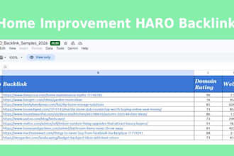 build high authority backlinks through personalized haro journalist outreach