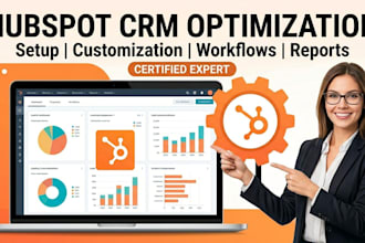 be your hubspot CRM setup and workflow automation expert