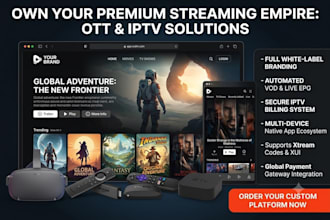 create a professional iptv website in wordpress and whmcs