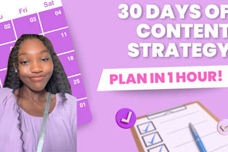 create a strategic social media content calendar