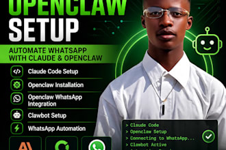 setup openclaw whatsapp automation with claude ai and clawbot integration