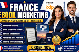 do france ebook marketing, book promotion, france amazon kdp kindle, book promo