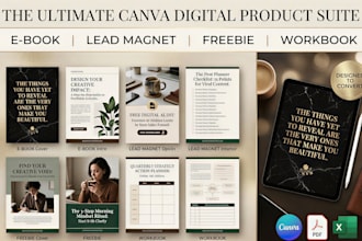 design canva ebook or workbook that converts for coaches and digital marketers