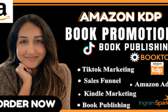 promote amazon KDP book children ebook kindle christain book marketing booktok