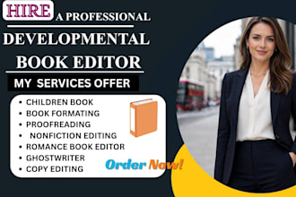 do developmental edit and proofreading, memoir for your novel or manuscript