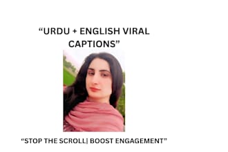 write viral urdu and english captions for instagram, tiktok to boost engagement