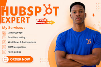 setup hubspot crm, hubspot email design, hubspot automation, hubspot integration