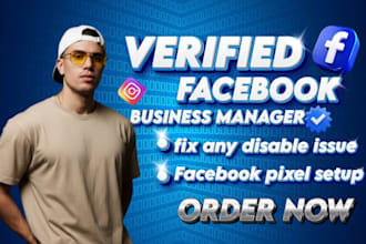 resolve the issue of disabling the facebook ads account, the business manager