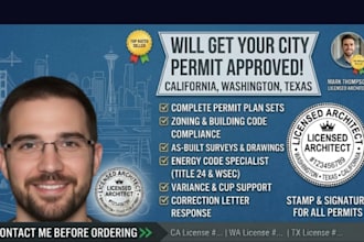review stamp architectural civil engineering plans as a USA licensed engineer