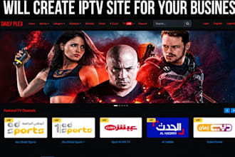 create custom iptv app