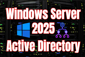 install and configure windows server, active directory, dns and dhcp remotely