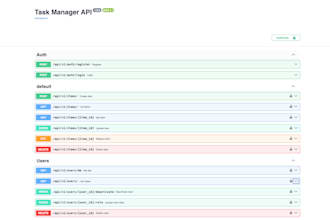 build a rest API with fastapi, authentication and crud operations