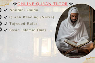 teach quran online with tajweed for kids and adults